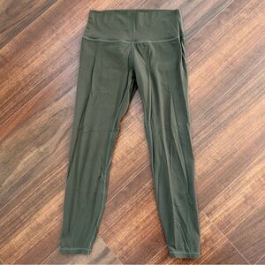 Green lululemon leggings